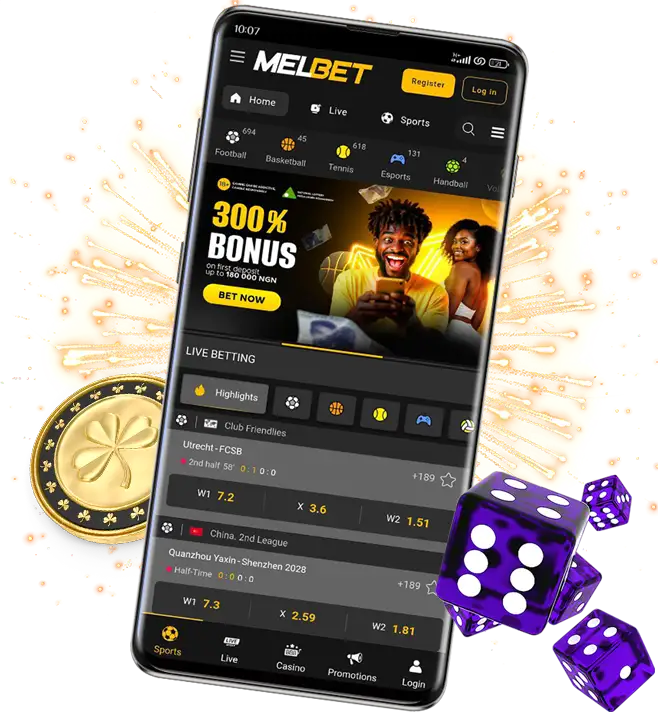 Application mobile Melbet officielle