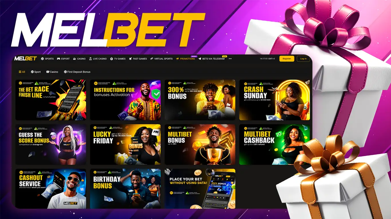 Récompenses exclusives Melbet CI