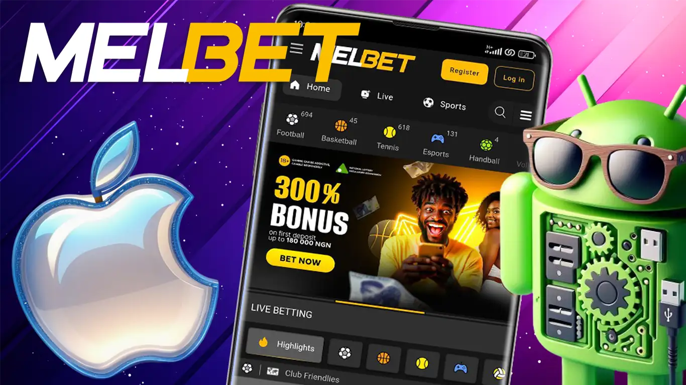 Melbet Android et iOS app